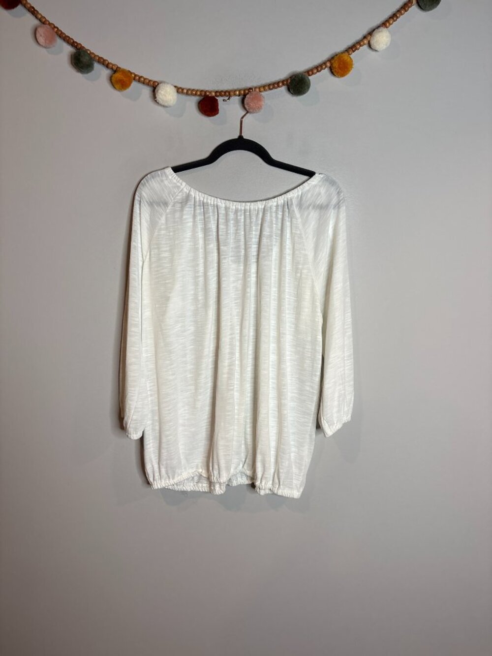 NWT New York & Company white blouse - Picture 5 of 5